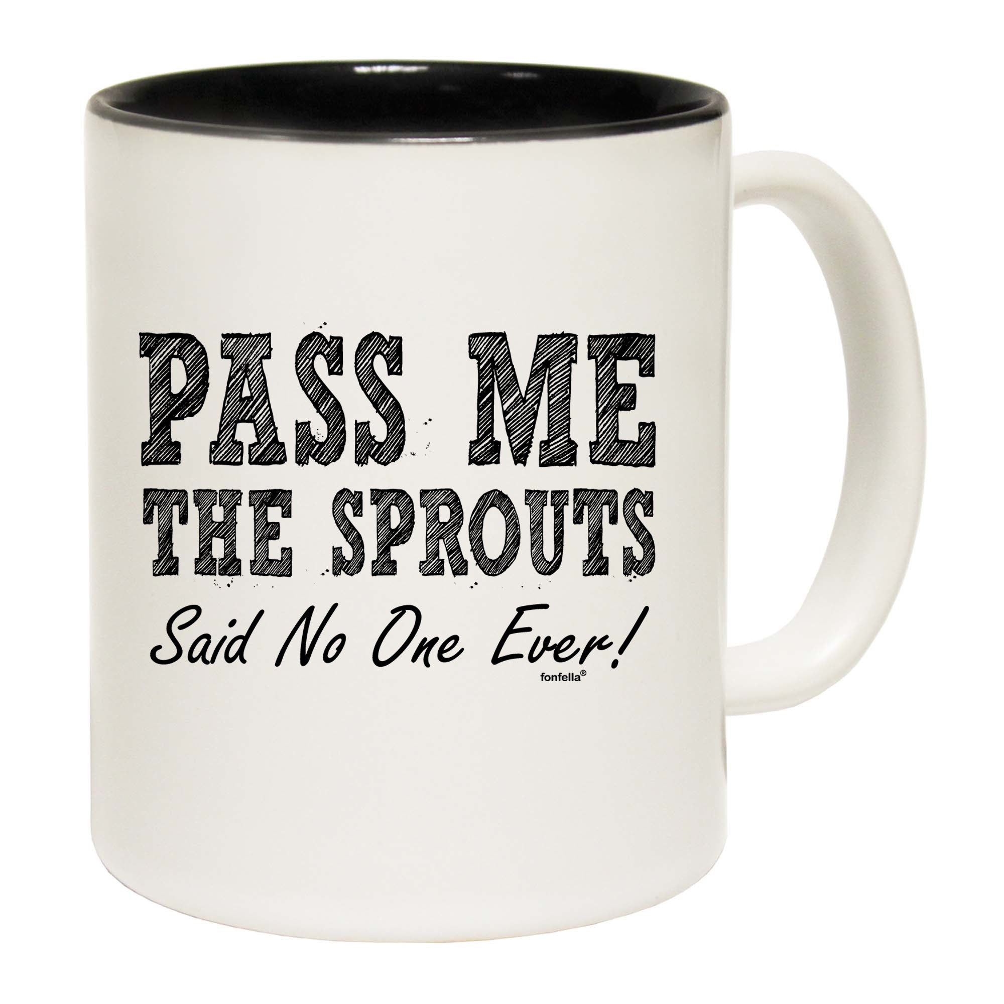 Pass Me The Sprouts Snoe - Funny Coffee Mug