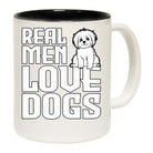 Real Men Love Dogs Dog Animal Pet - Funny Coffee Mug