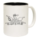 Its Not Whether You Win Or Lose Hands Design - Funny Coffee Mug