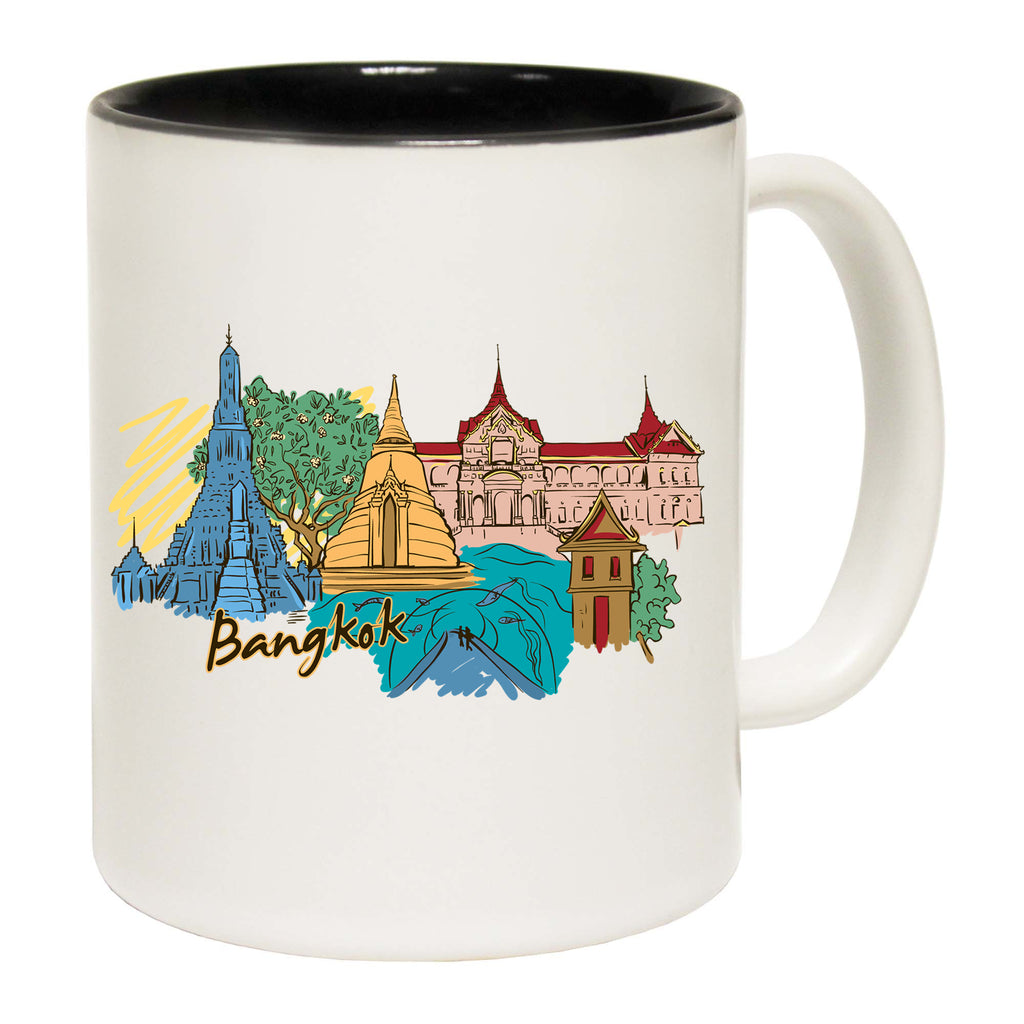 Bankgkok Thailand Country Flag Destination - Funny Coffee Mug