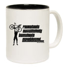 Four Wheels Move The Body Two Wheels Move The Soul - Funny Coffee Mug
