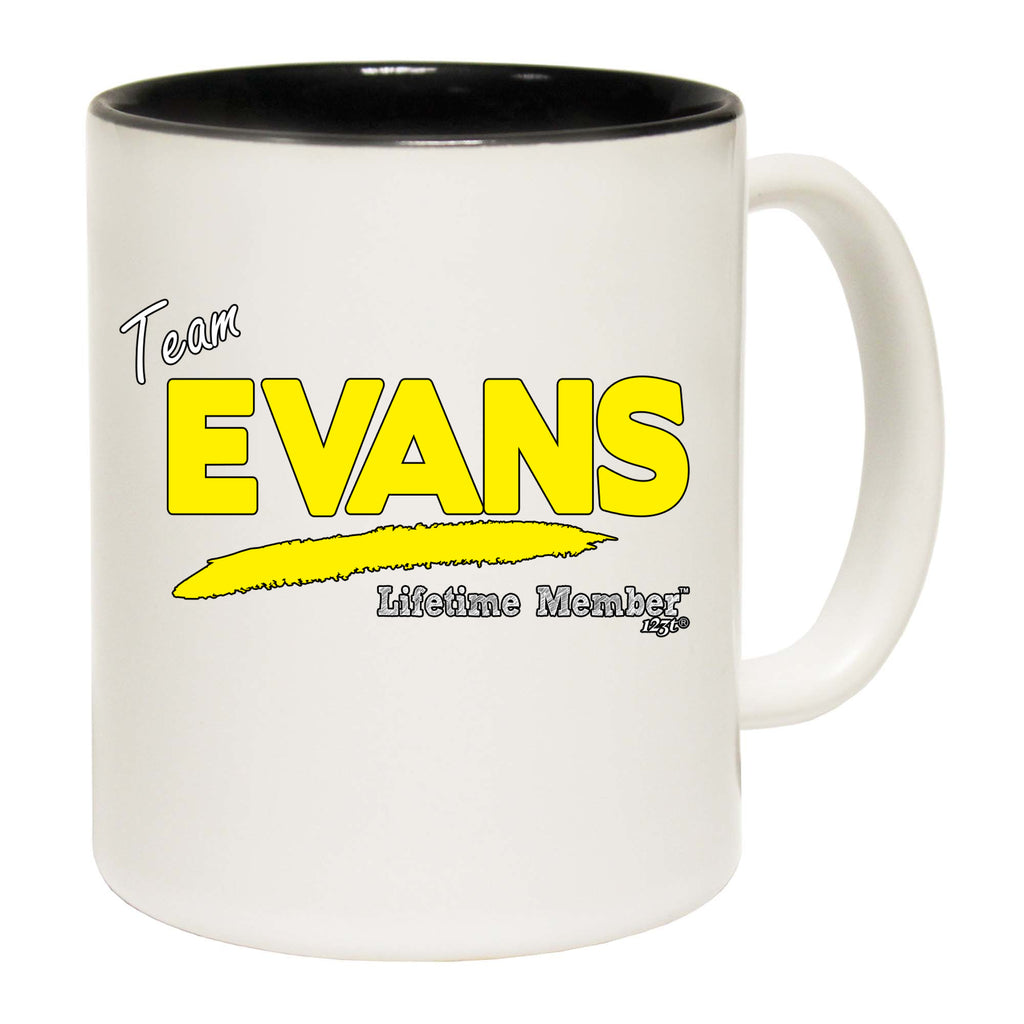 Evans V1 Lifetime Member - Funny Coffee Mug Cup