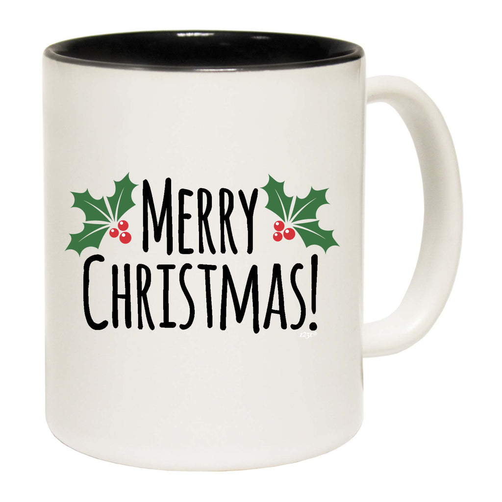 Christmas Merry Christmas Holly - Funny Coffee Mug