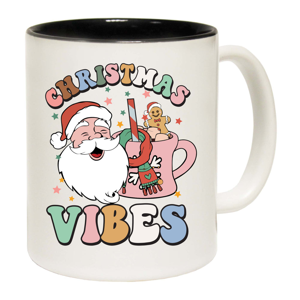 Retro Christmas Vibes - Funny Coffee Mug