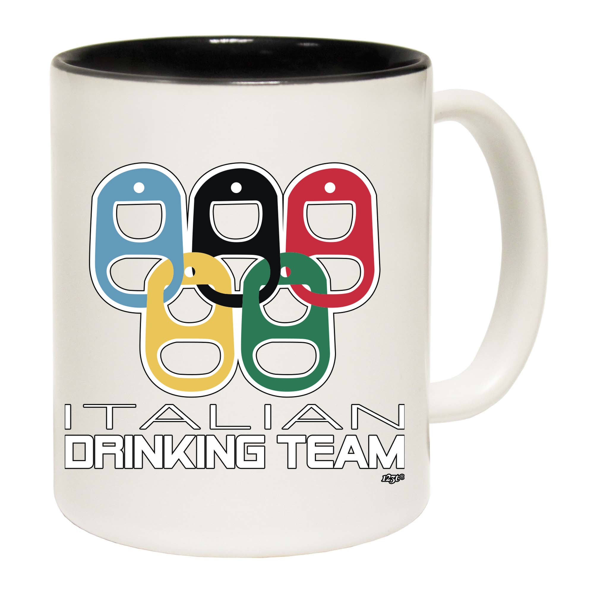Italian Drinking Team Rings - Funny Coffee Mug Cup