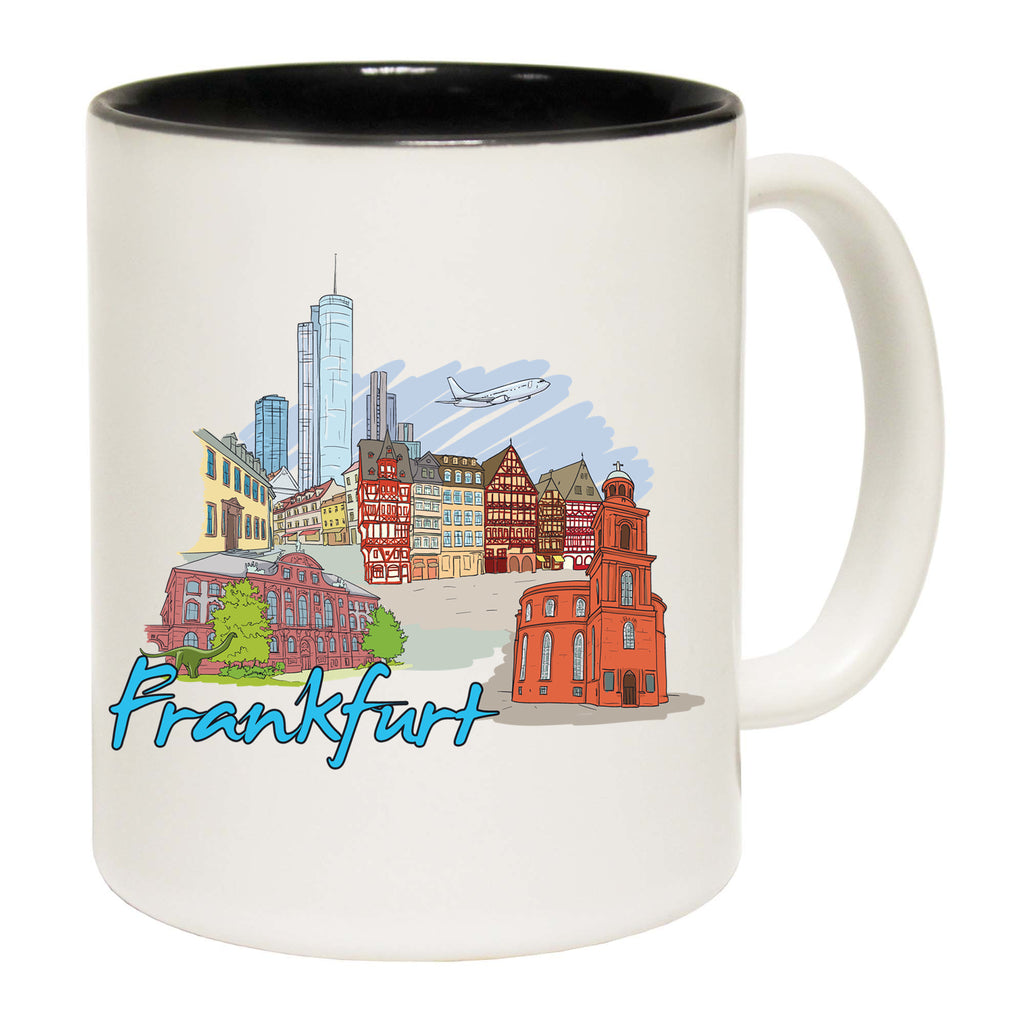 Frankfurt Germany Country Flag Destination - Funny Coffee Mug