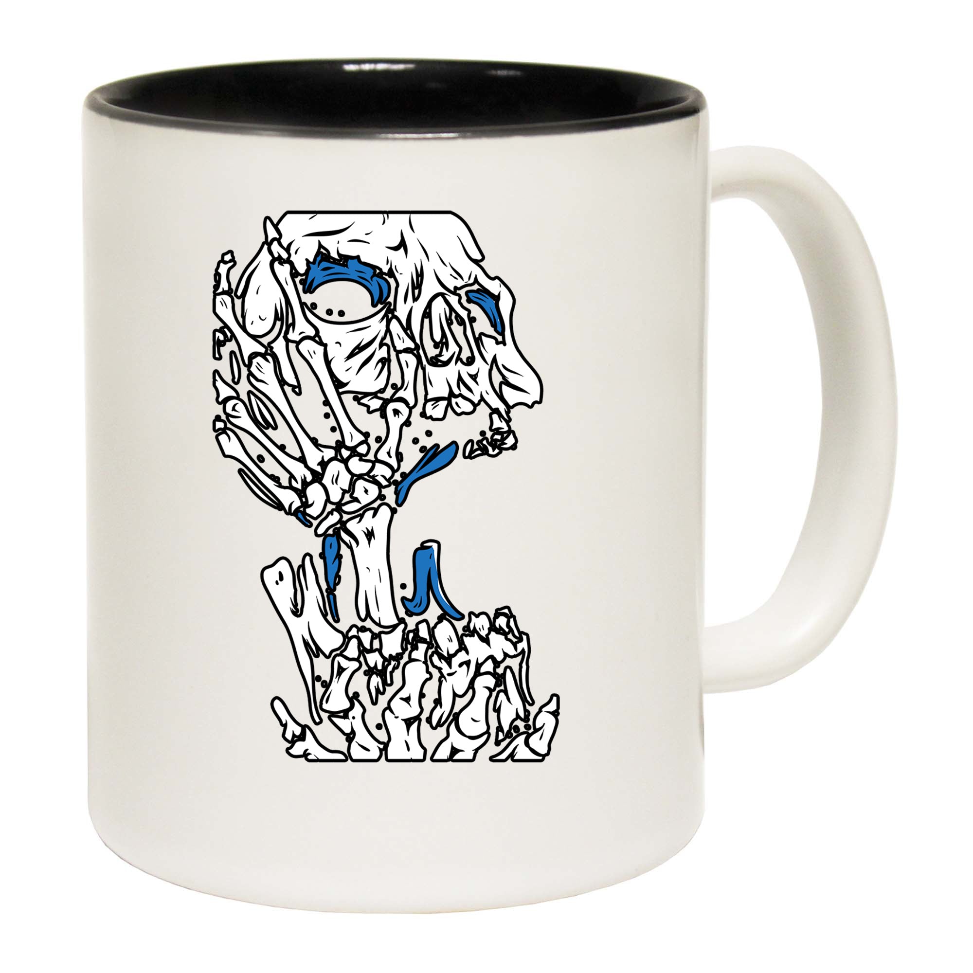 Skull Hand Fashion - Funny Coffee Mug