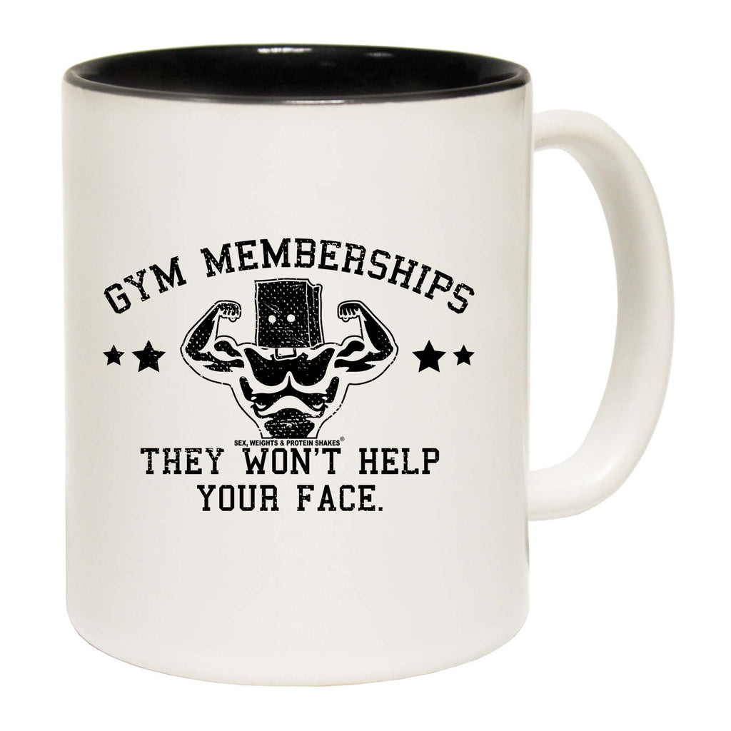 Swps Gym Memberships They Wont Help - Funny Coffee Mug