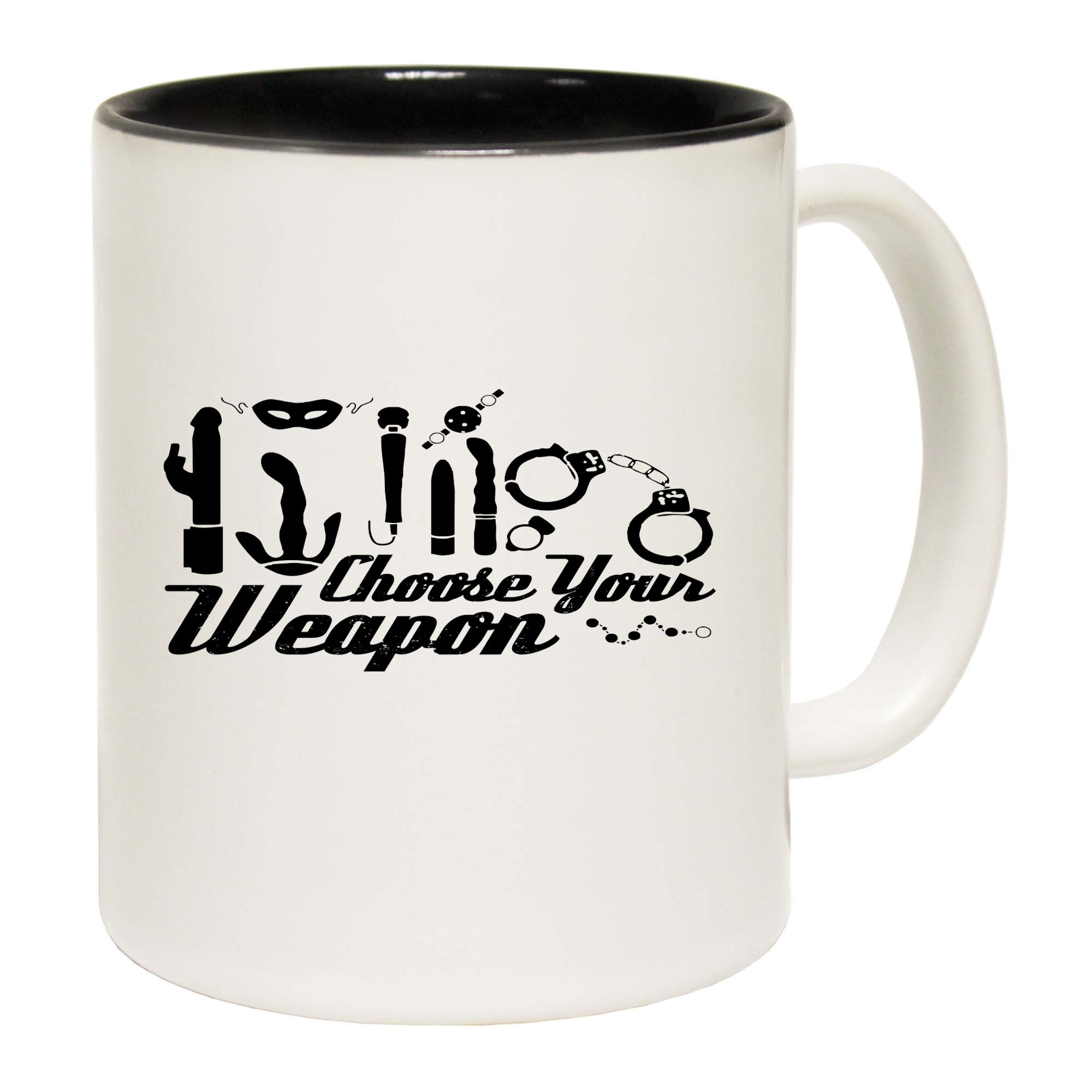 Choose Your Weapon Adult - Funny Coffee Mug