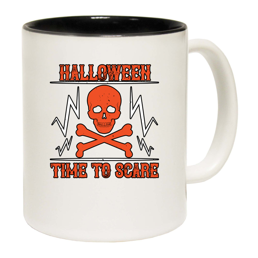 Halloween Time To Scare - Funny Coffee Mug