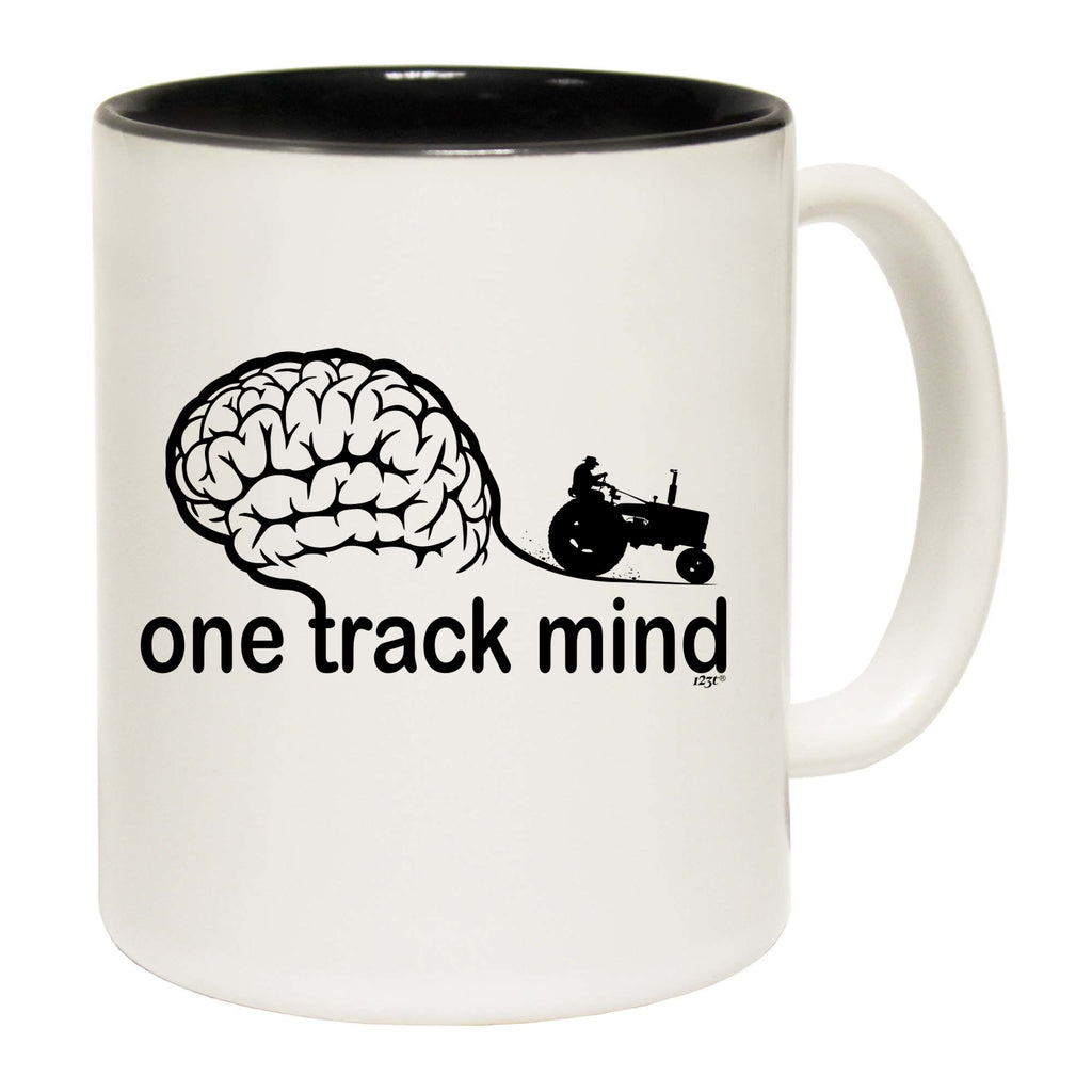 One Track Mind Tractor - Funny Coffee Mug