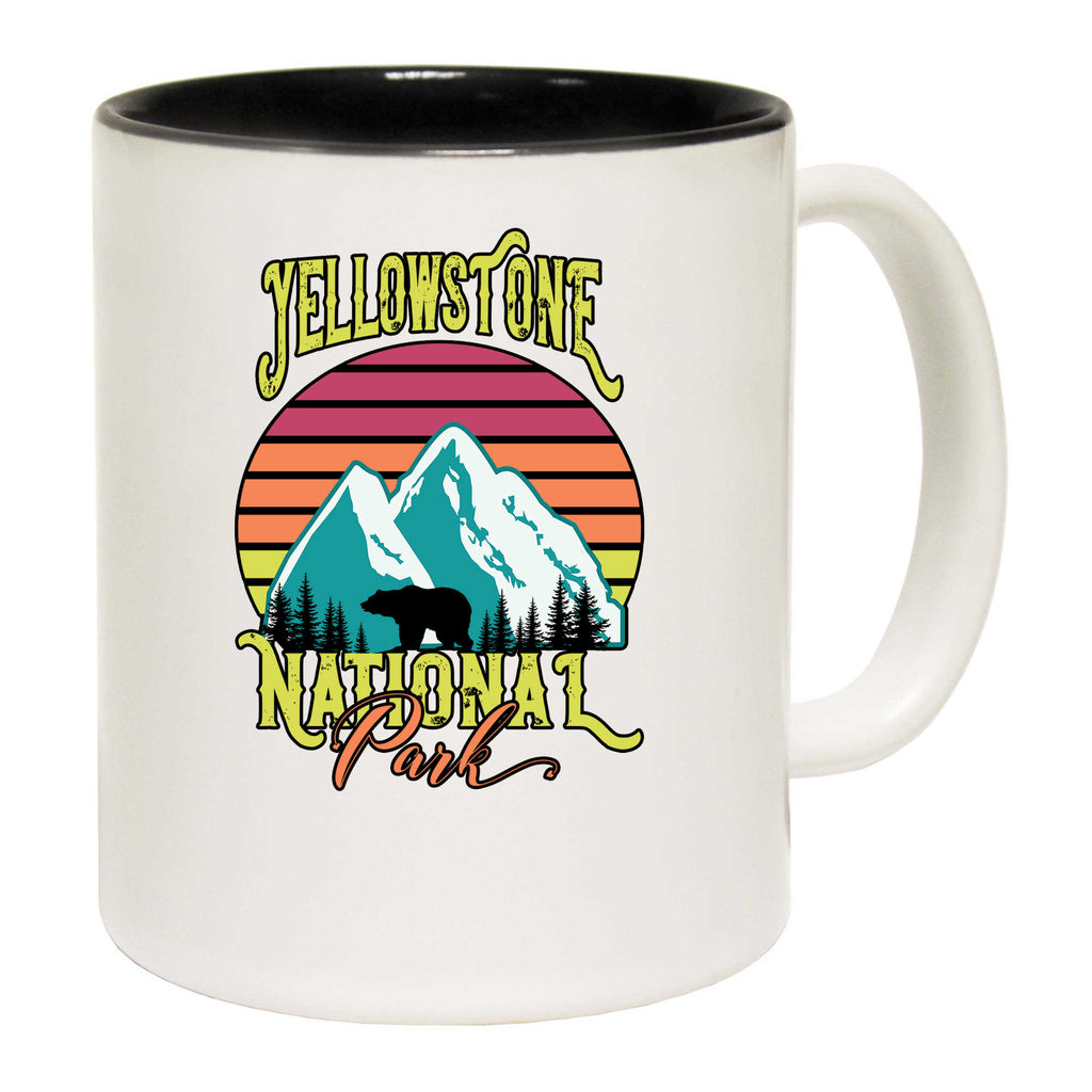 Yellowstone National Park Bear - Funny Coffee Mug