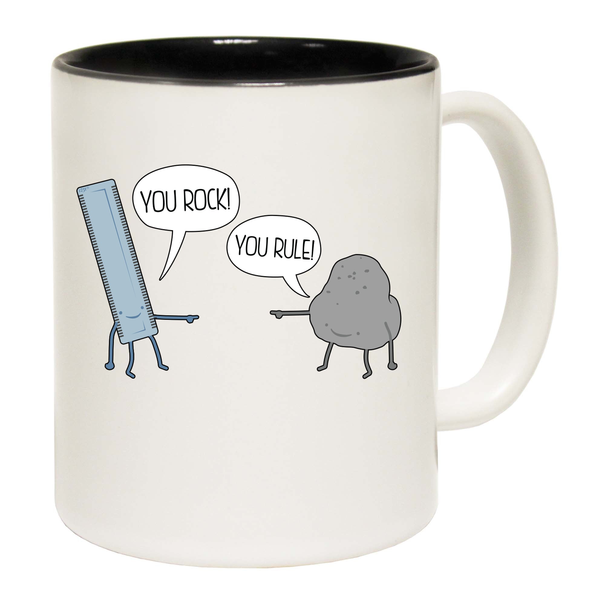 You Rock You Rule - Funny Coffee Mug