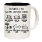 In My Spare Time Cat Kitten Pussy Cats - Funny Coffee Mug