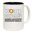 World Currency Development Bitcoin - Funny Coffee Mug