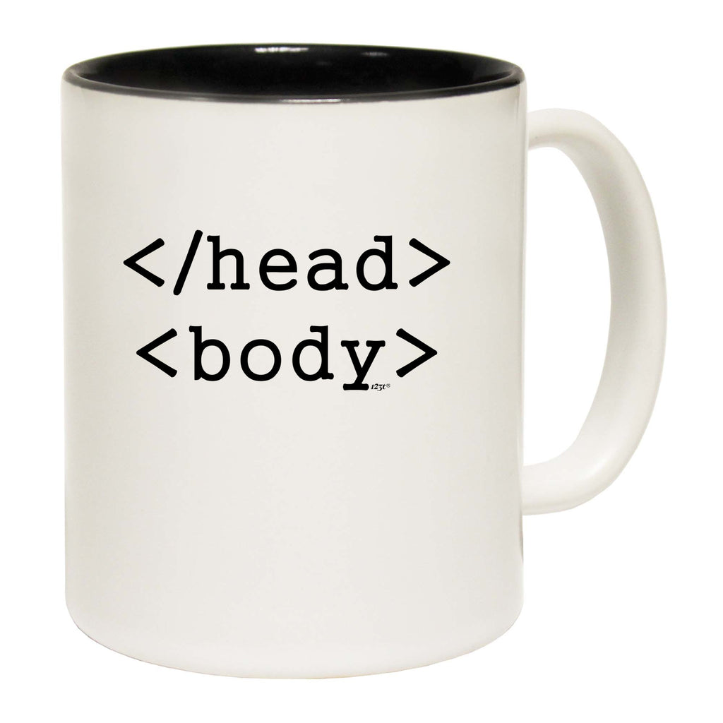 Head Body Code - Funny Coffee Mug Cup