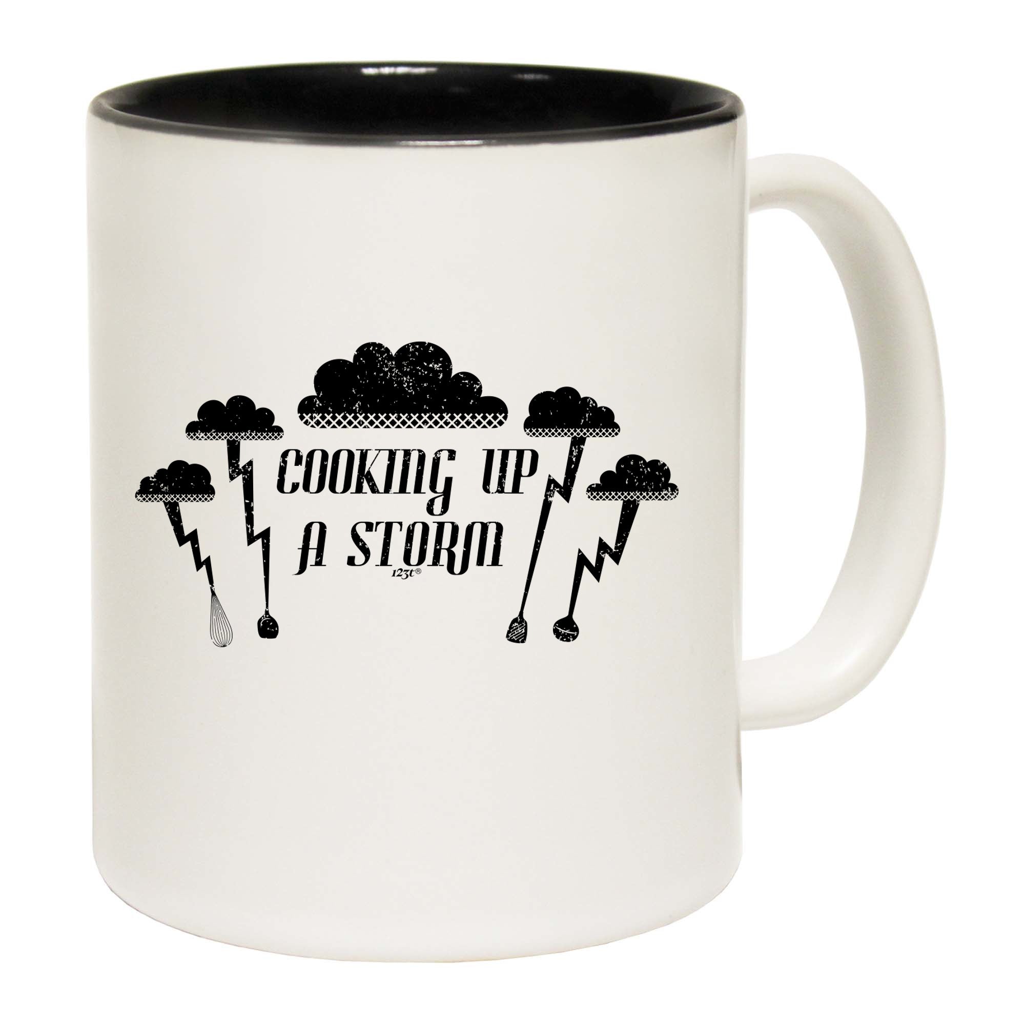 Cooking Up A Storm Kitchen Chef - Funny Coffee Mug Cup