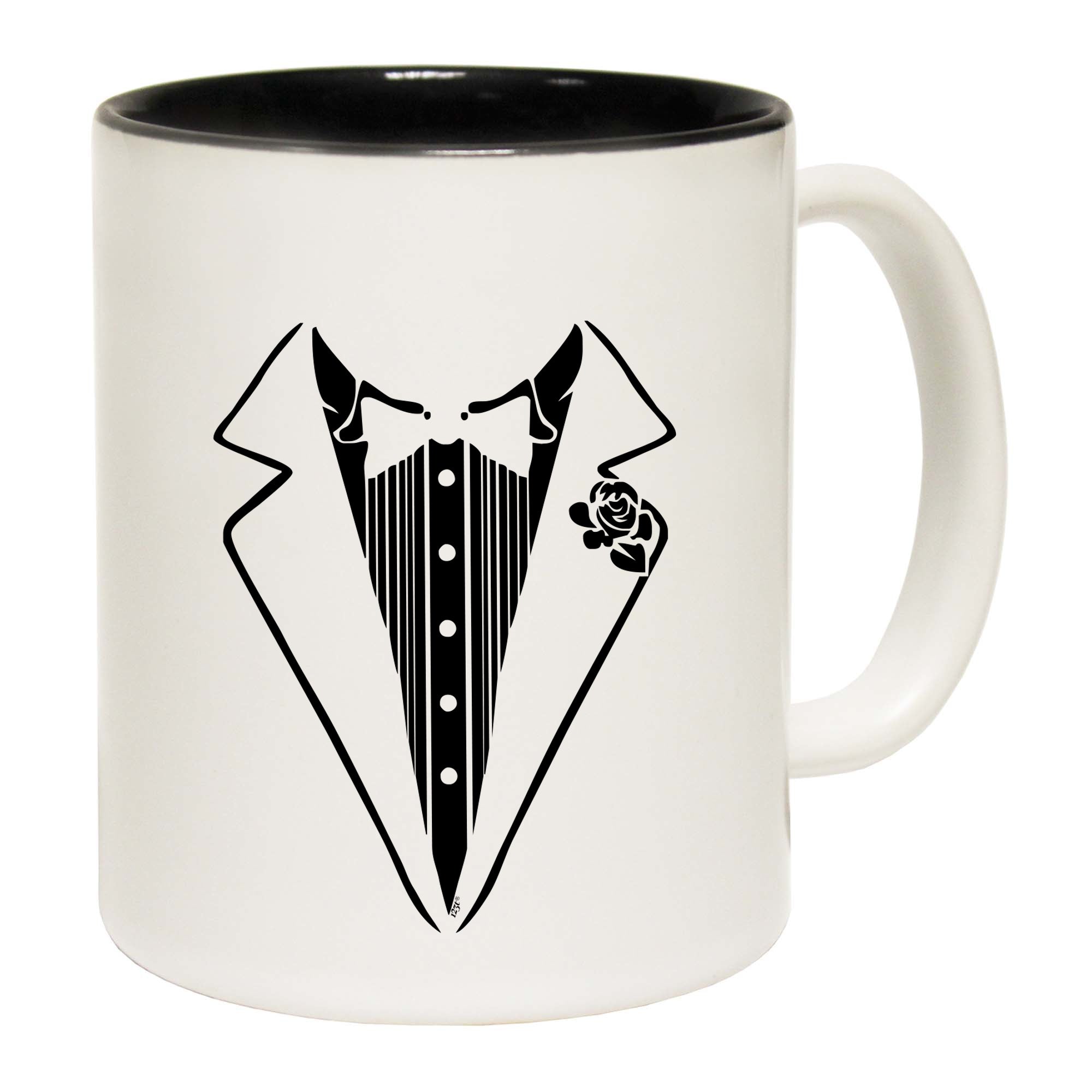 Tuxedo White - Funny Coffee Mug