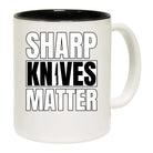 Sharp Knives Matter Cooking Chef - Funny Coffee Mug