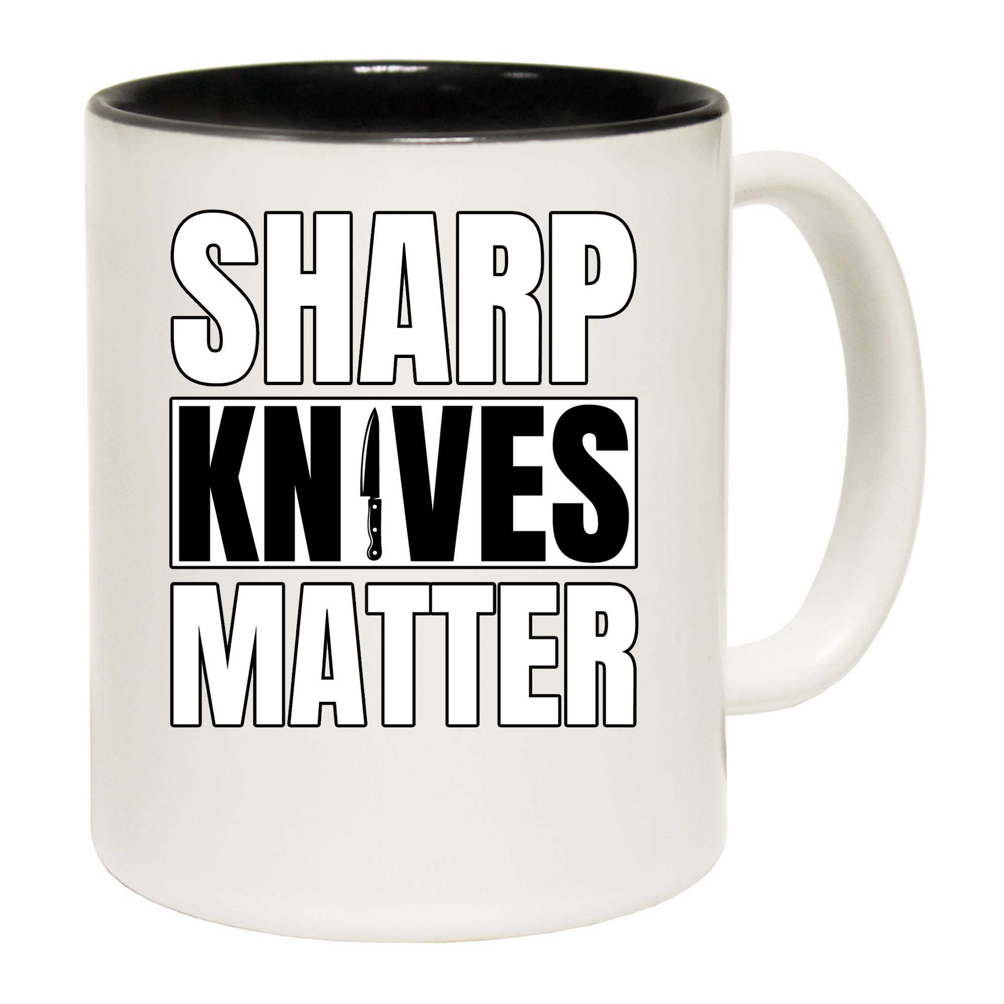 Sharp Knives Matter Cooking Chef - Funny Coffee Mug