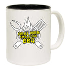 Real Men Smell Like Bbq V2 Barbecue Smoker Grill - Funny Coffee Mug