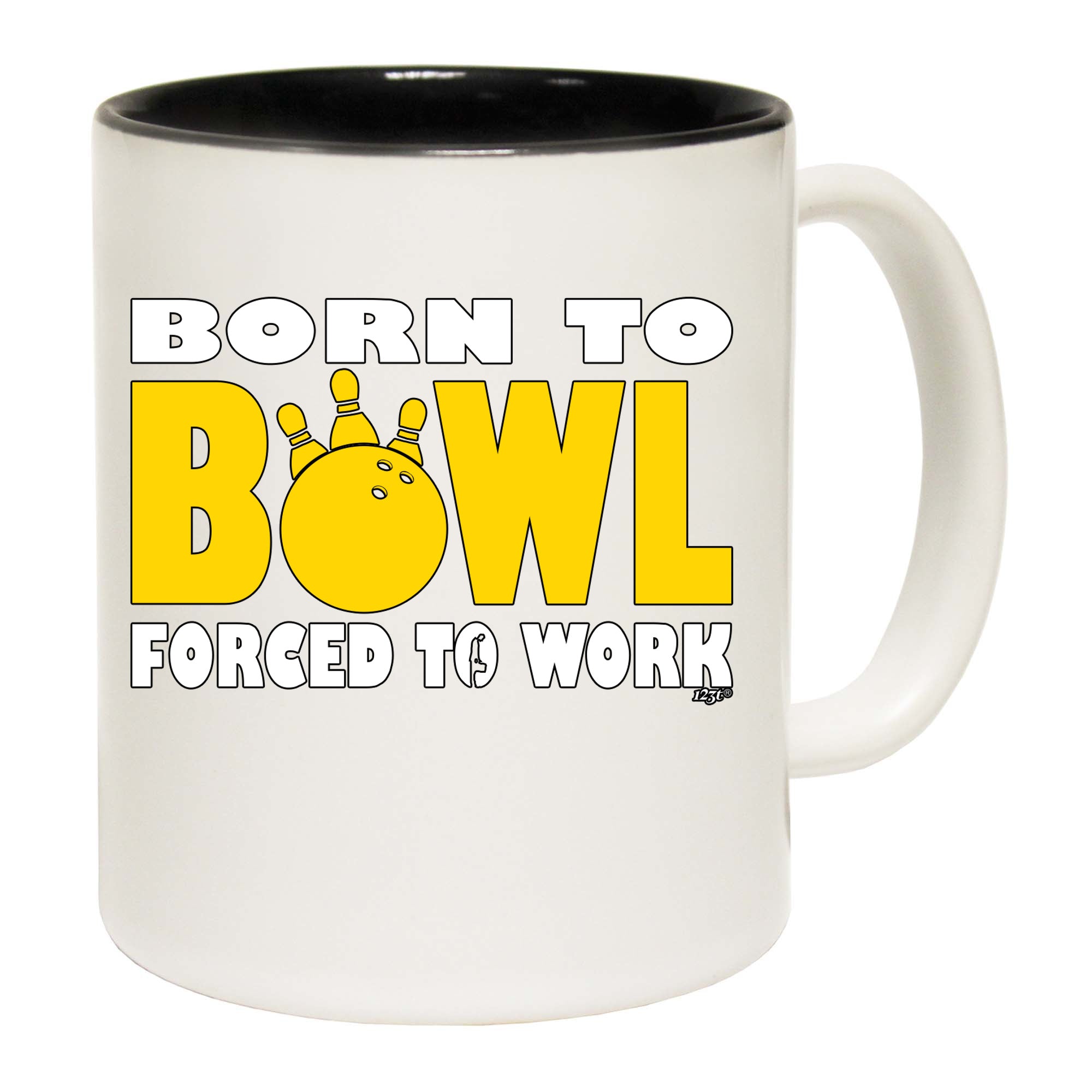 Born To Bowl Tenpin - Funny Coffee Mug Cup