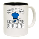 Just A Girl Who Loves Cooking Chef - Funny Coffee Mug
