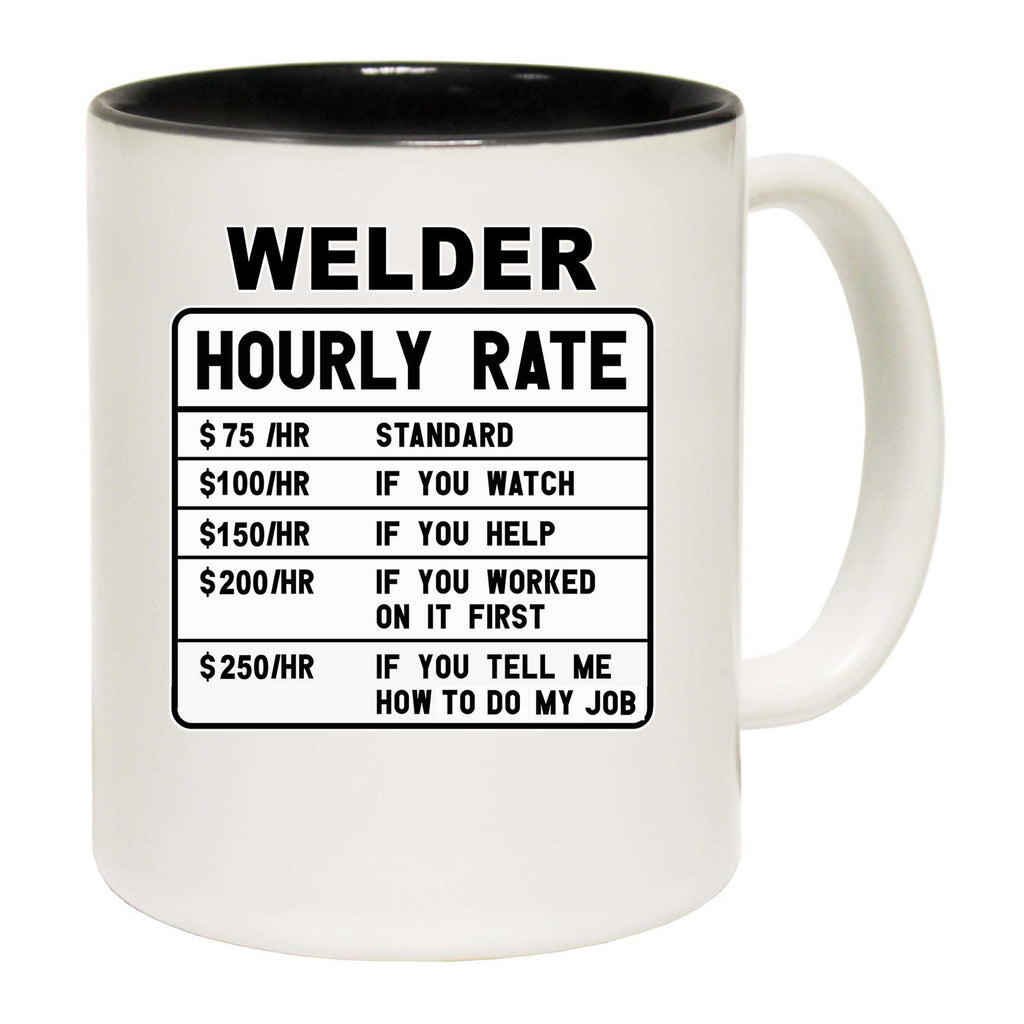 Welder Hourly Rate - Funny Coffee Mug