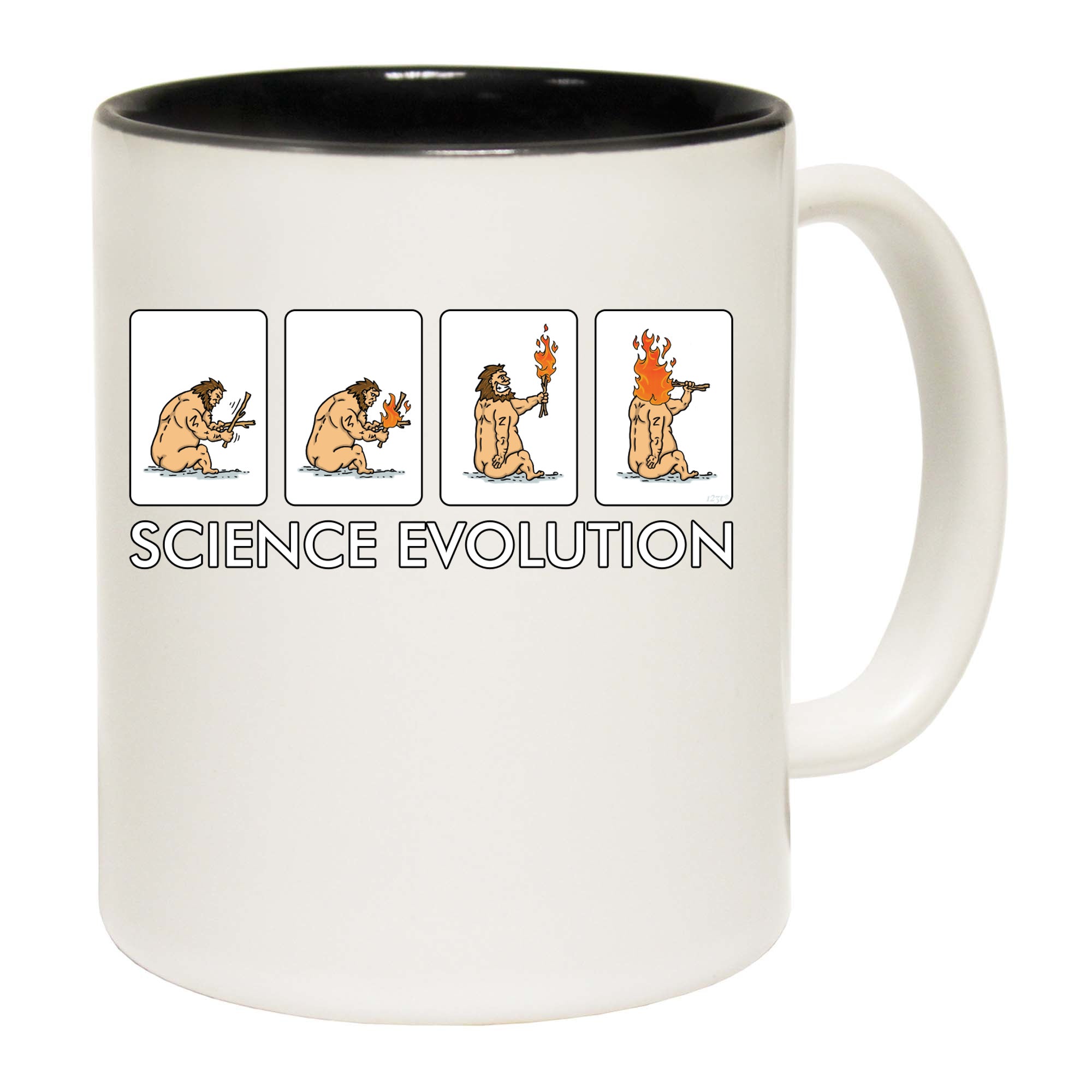Science Evolution - Funny Coffee Mug