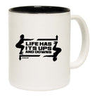 Pb Life Has Its Ups And Downs - Funny Coffee Mug