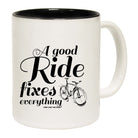 Rltw A Good Ride Fixes Everything - Funny Coffee Mug