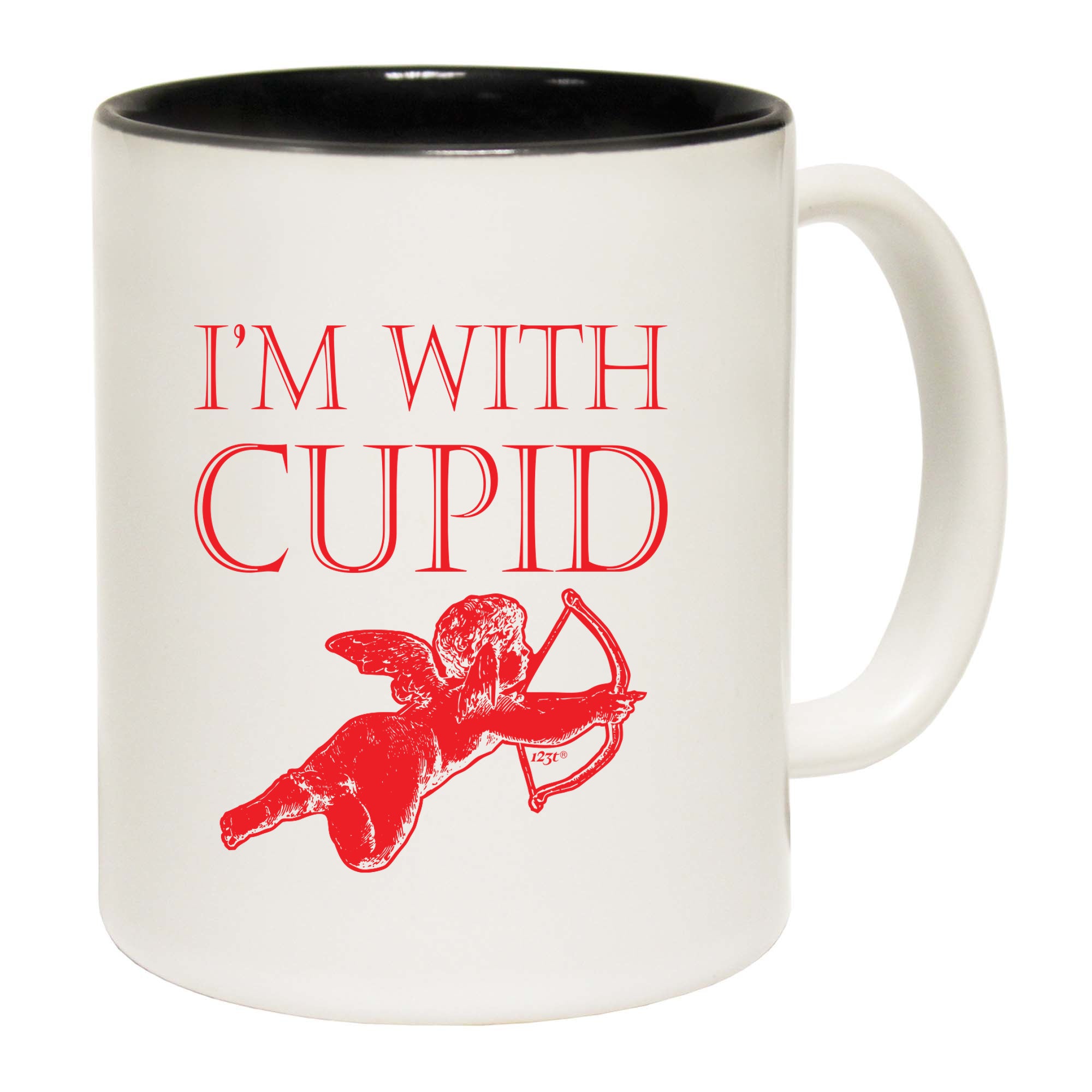 Im With Cupid - Funny Coffee Mug Cup