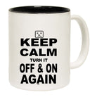Keep Calm Turn It Off And On Again - Funny Coffee Mug