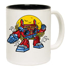 Boombox Robot Ghetto Blaster Retro - Funny Coffee Mug