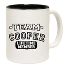 Cooper V2 Team Lifetime Member - Funny Coffee Mug Cup