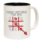 Think Outside The Box Naughts And Crosses - Funny Coffee Mug