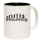 Dw Evolution Fishing - Funny Coffee Mug