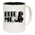 Bite Me Dinosaur - Funny Coffee Mug Cup