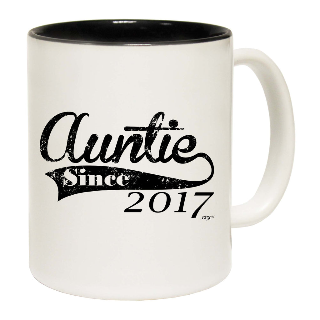 Auntie Since 2017 - Funny Coffee Mug Cup