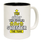 The Older The Fiddler The Sweeter The Tune - Funny Coffee Mug