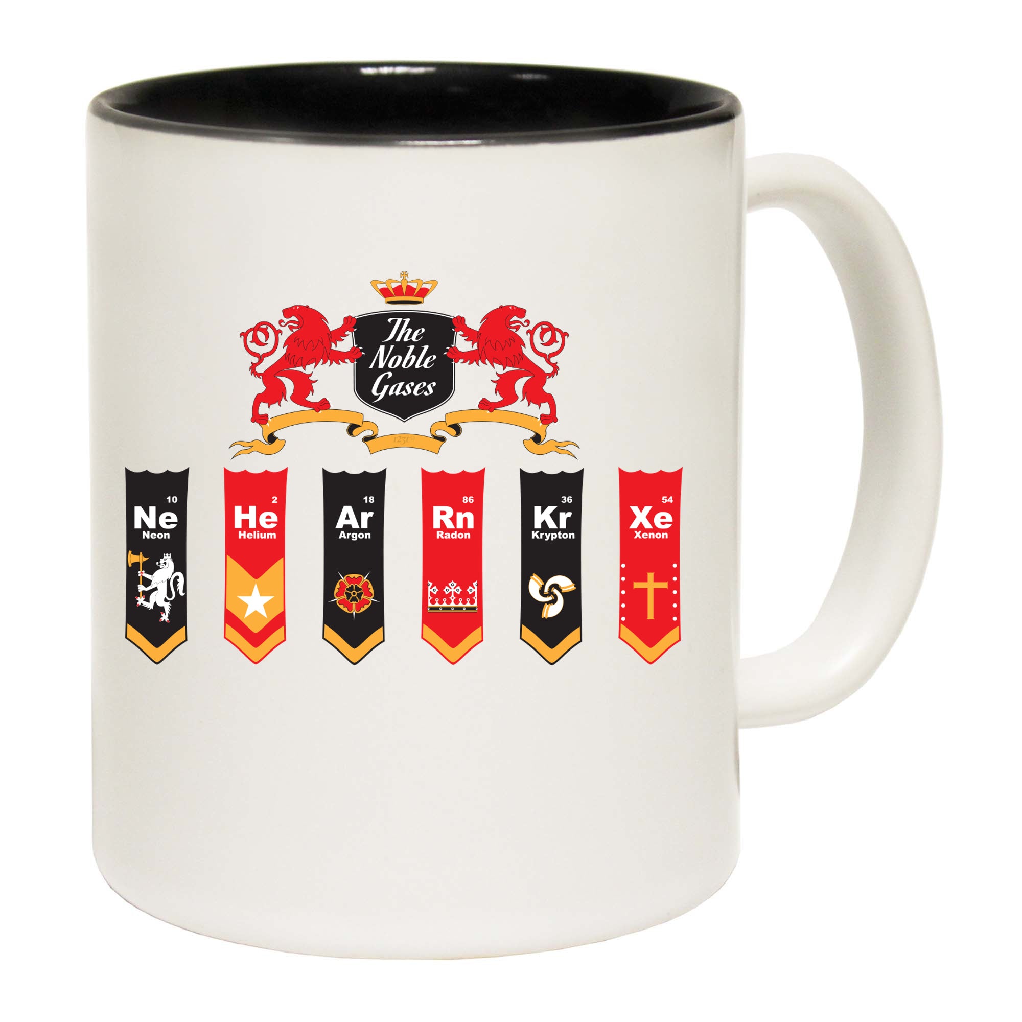 The Noble Gases - Funny Coffee Mug