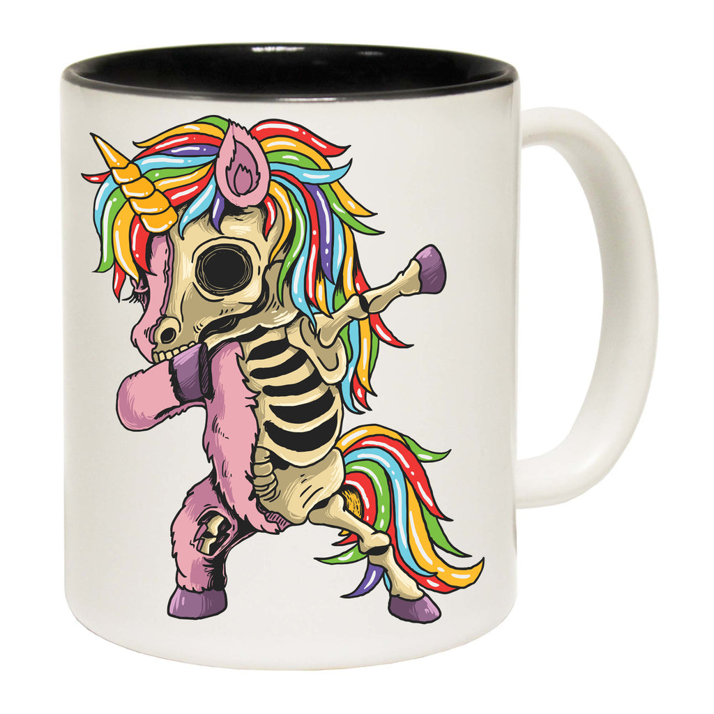 Zombie Unicorn Dab Halloween Trick Or Treat - Funny Coffee Mug