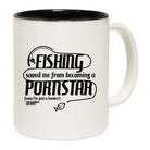 Dw Fishing Saved Me From Becoming A Pornstar - Funny Coffee Mug