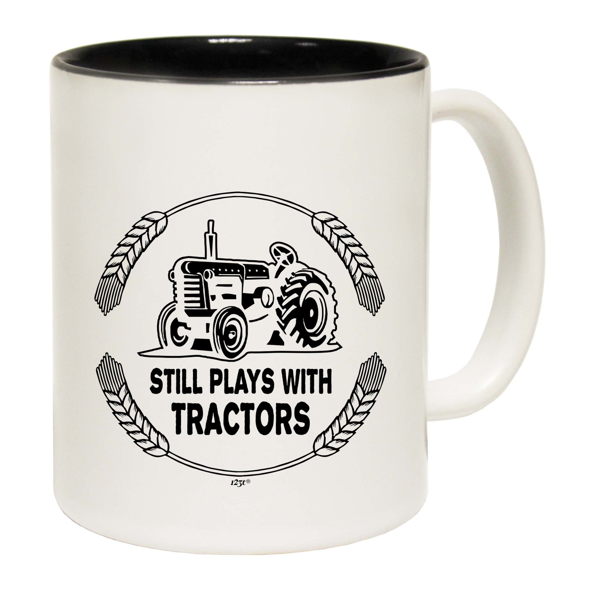 Still Plays With Tractors - Funny Coffee Mug