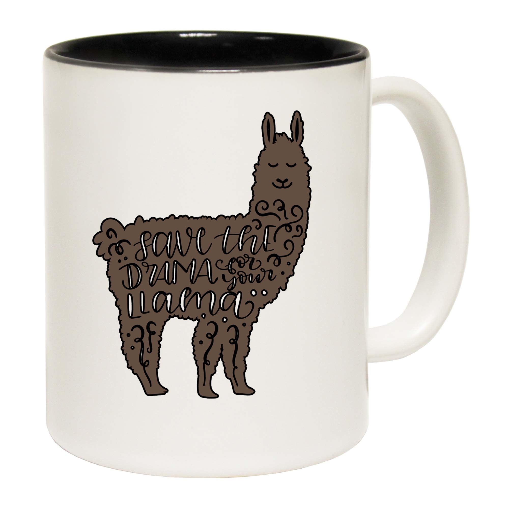 Save The Drama Llama - Funny Coffee Mug