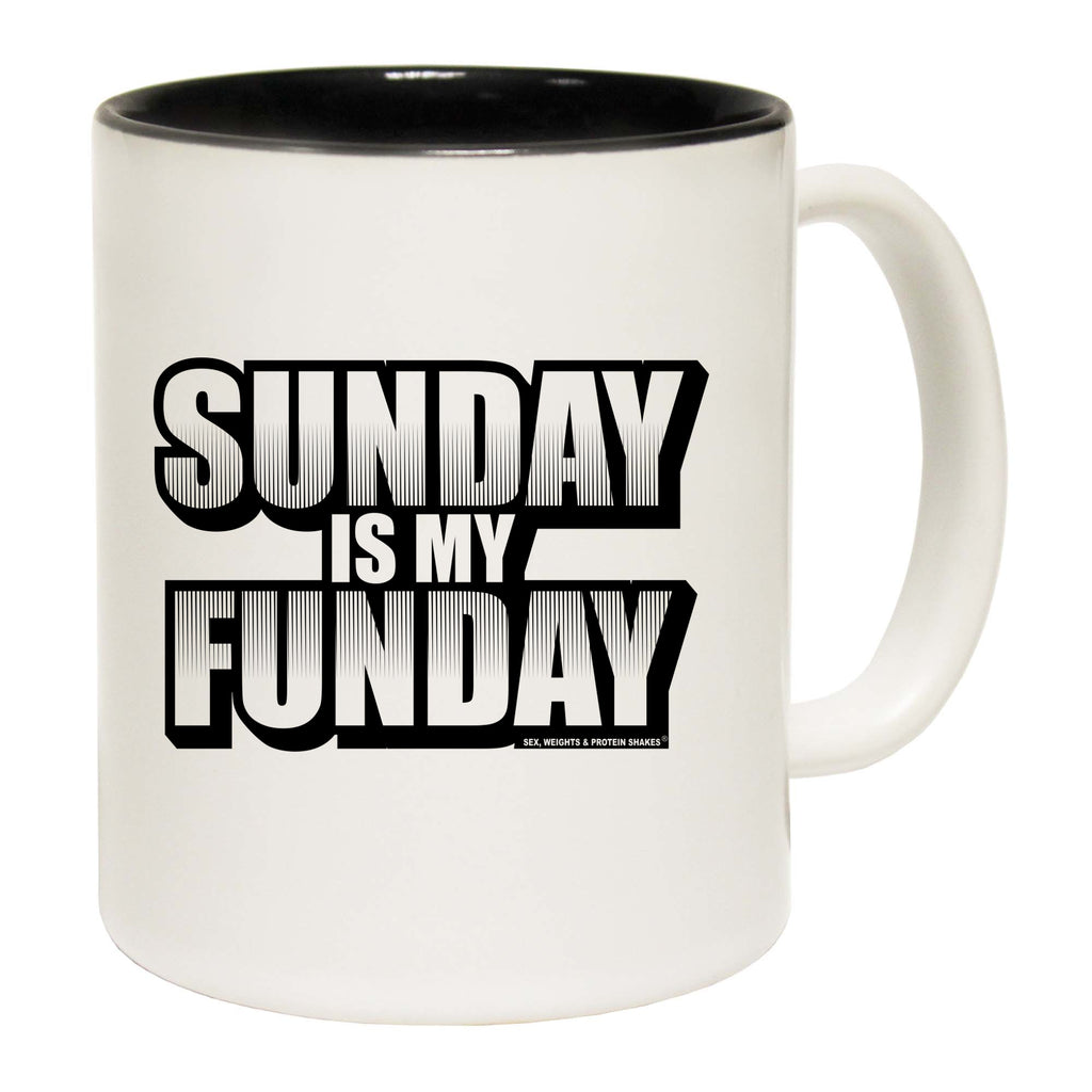 Swps Sunday Is My Funday - Funny Coffee Mug