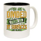Fish Are Divided From Us By Surfaces And Silence - Funny Coffee Mug