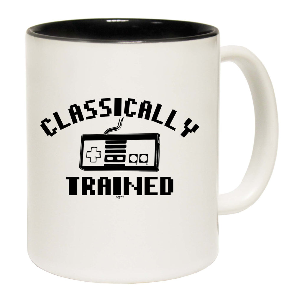 Classicly Trained Gamer Gaming - Funny Coffee Mug Cup