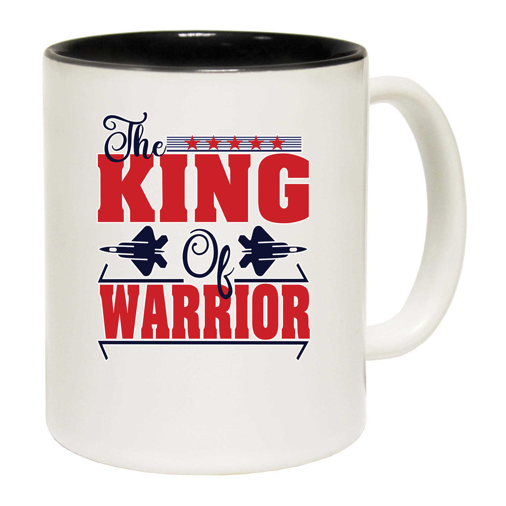 The King Of Warrior Flighter Jet Plane - Funny Coffee Mug