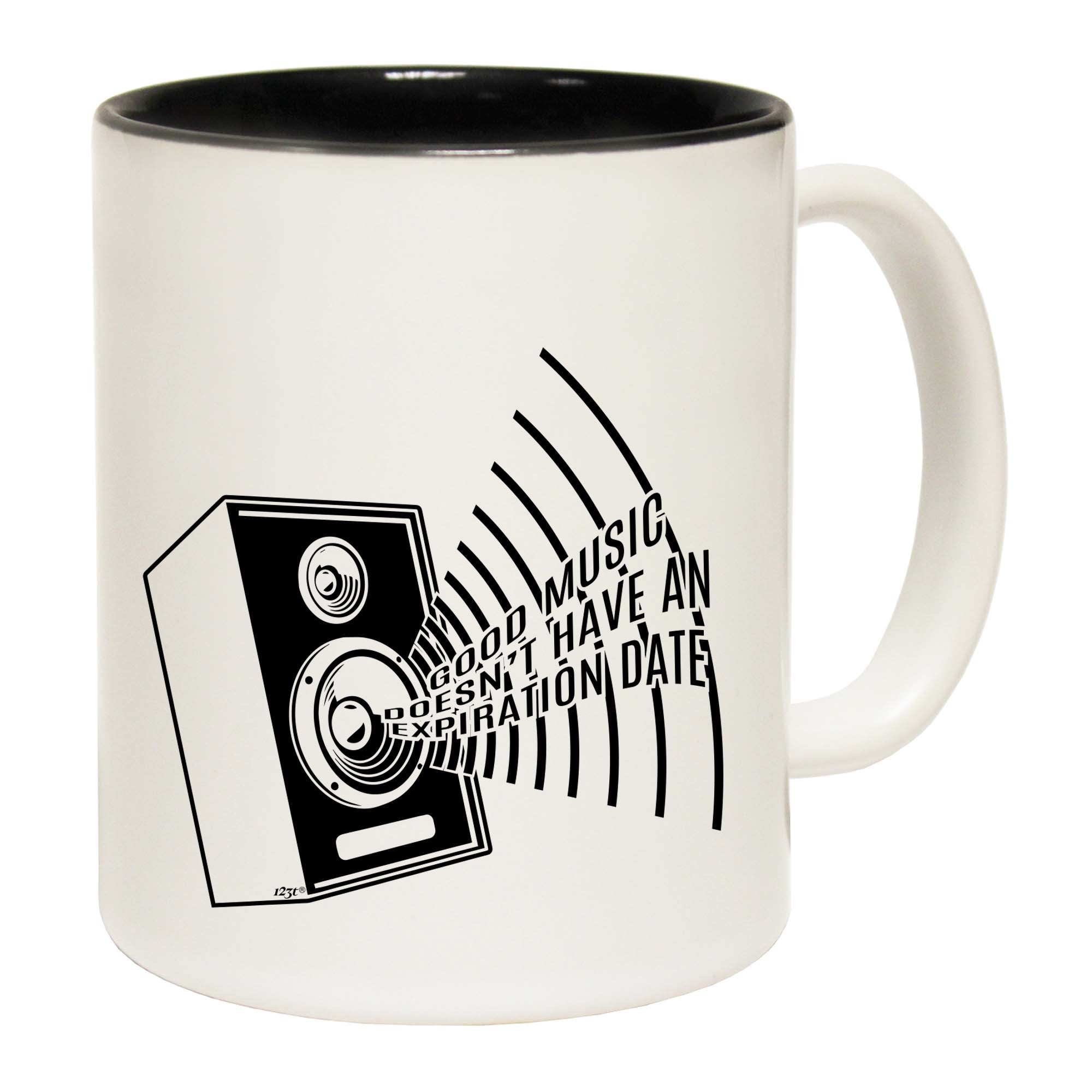Good Music Expiration Date - Funny Coffee Mug Cup